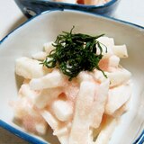 長いもは明太マヨ和えが美味い！
